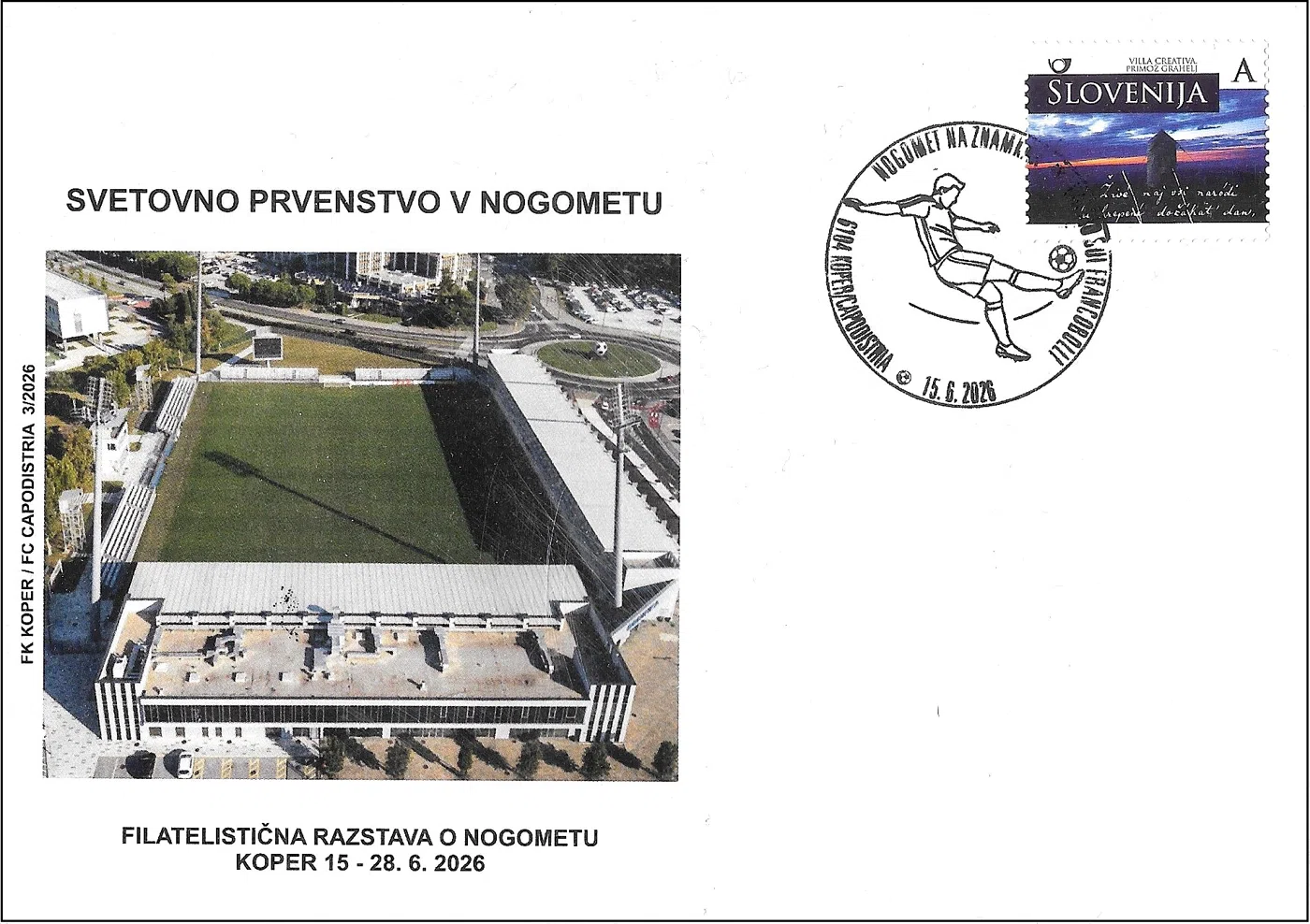 NOGOMET NA ZNAMKAH - CALCIO SUI FRANCOBOLLI